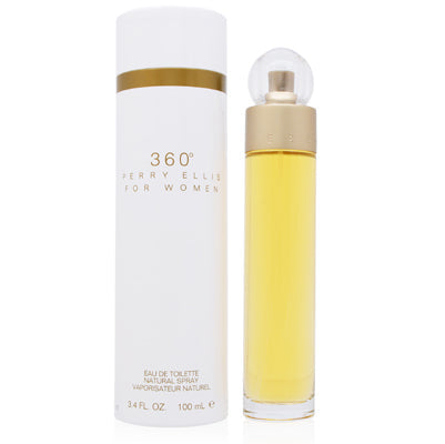 Perry Ellis 360 Eau De Toilette Spray 3.3 Oz One Color Perfumes