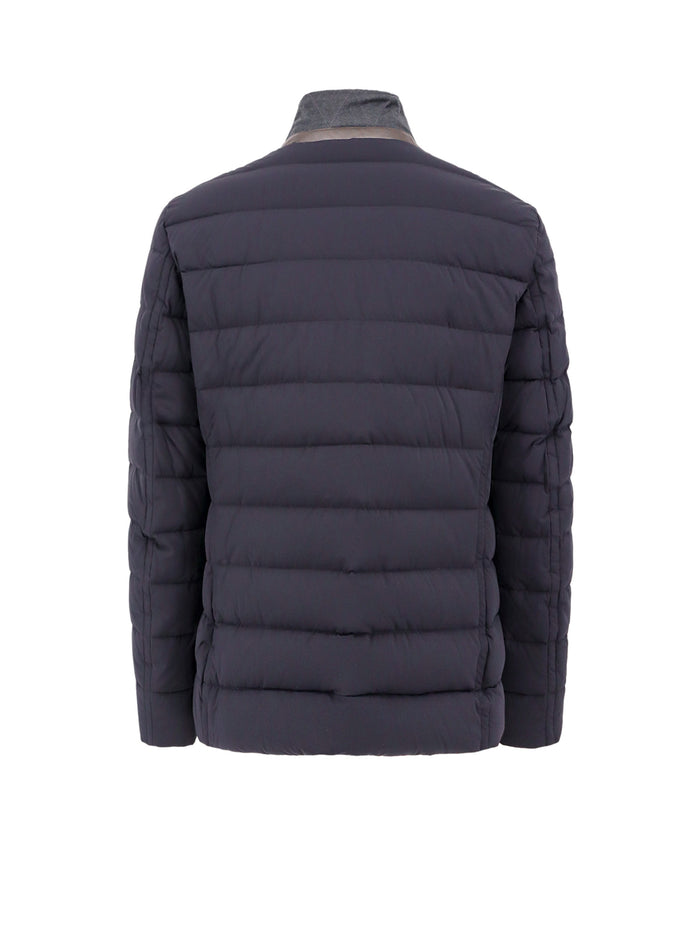 Moorer Jackets Blue Poliestere