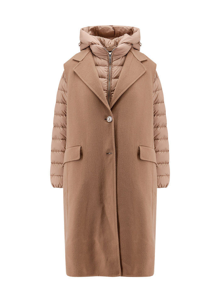 Moorer Jackets Brown Lana/cashmere-poliammide