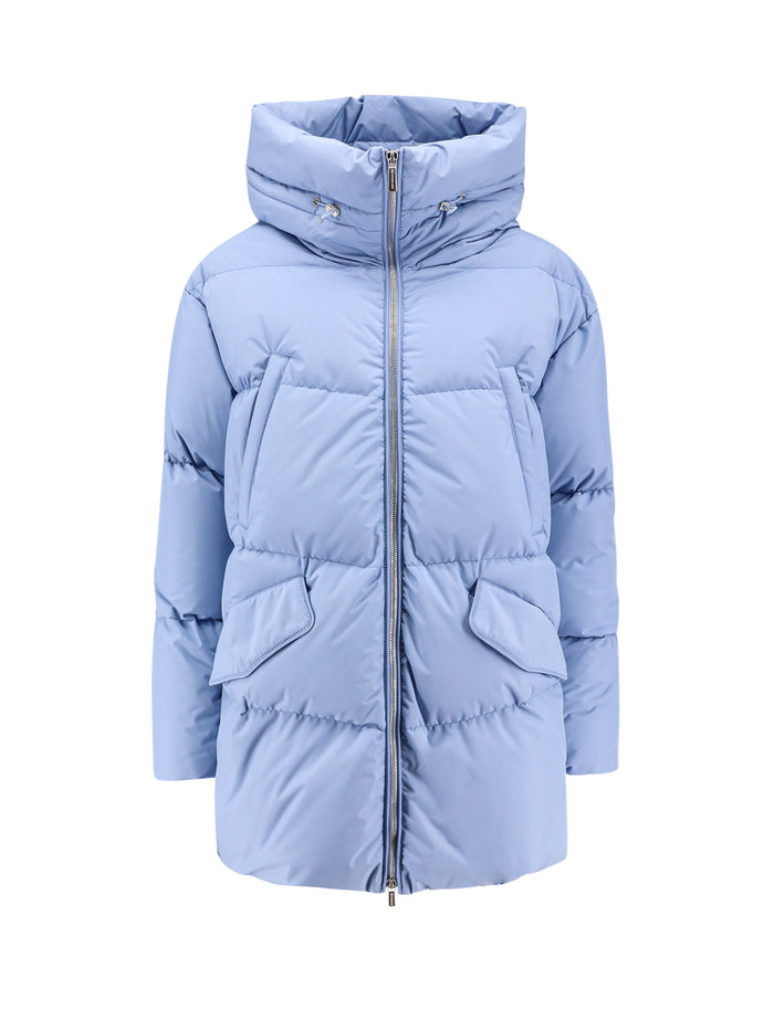 Moorer Jackets Blue Poliammide