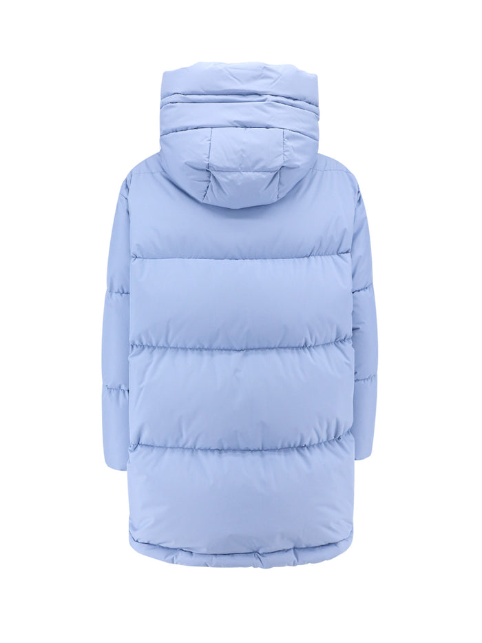 Moorer Jackets Blue Poliammide