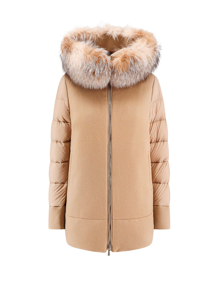 Moorer Jackets Beige Lana Cashmere