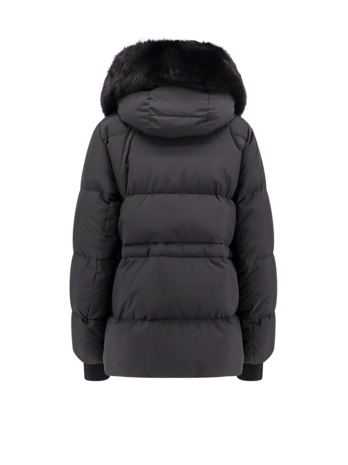 Moorer Jackets Black Poliammide