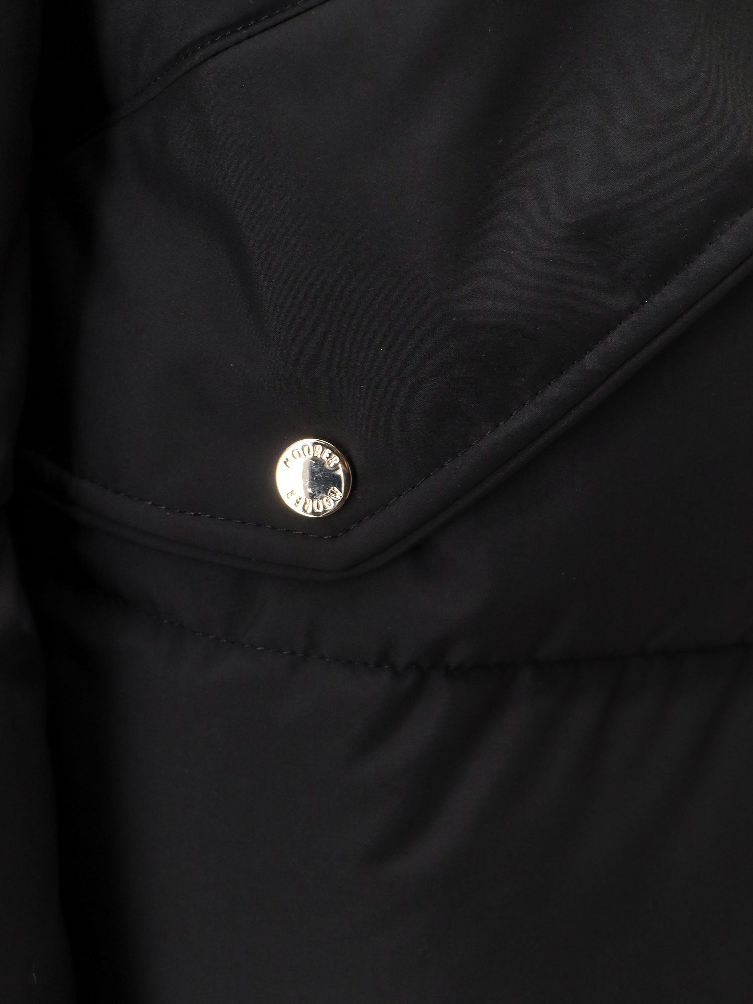 Moorer Jackets Black Poliammide