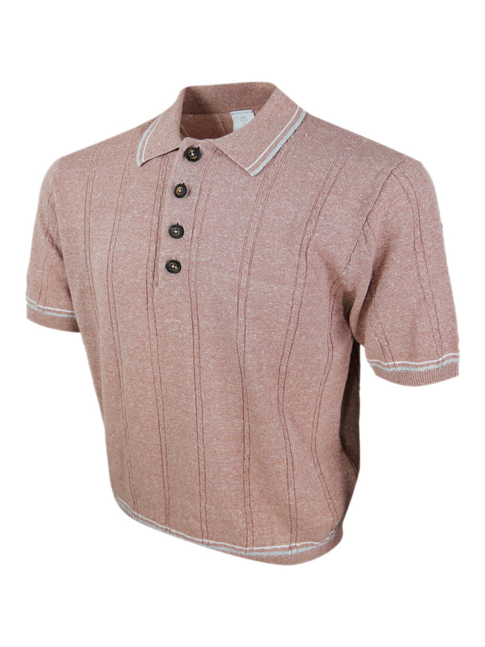 Eleventy T-Shirts And Polos Sale Himalaya Rosa 50co 50li