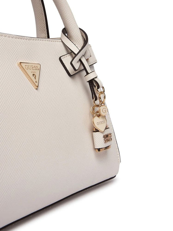 Guess 100% Polyurethane shoulder bag in white