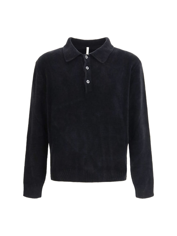 Sunflower 100% Cotton polo in black