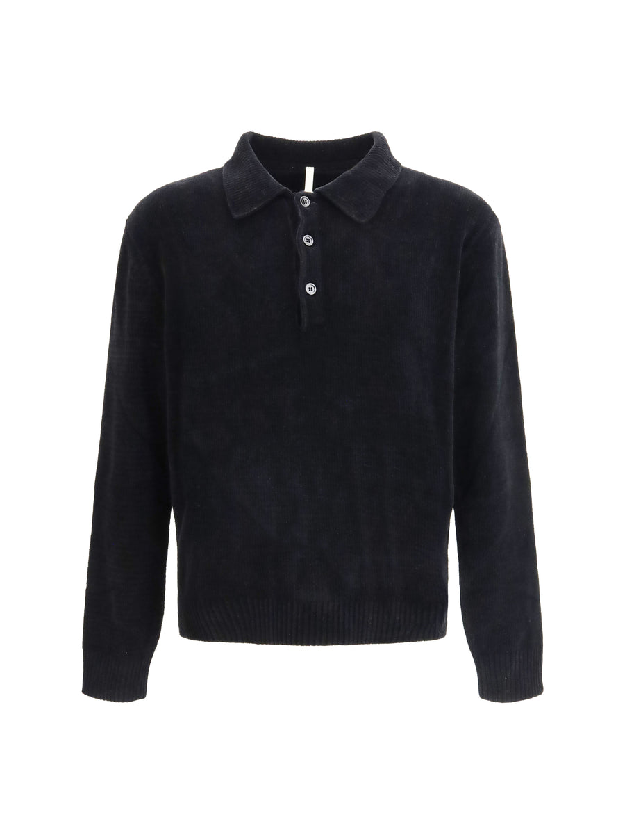 Sunflower 100% Cotton polo in black
