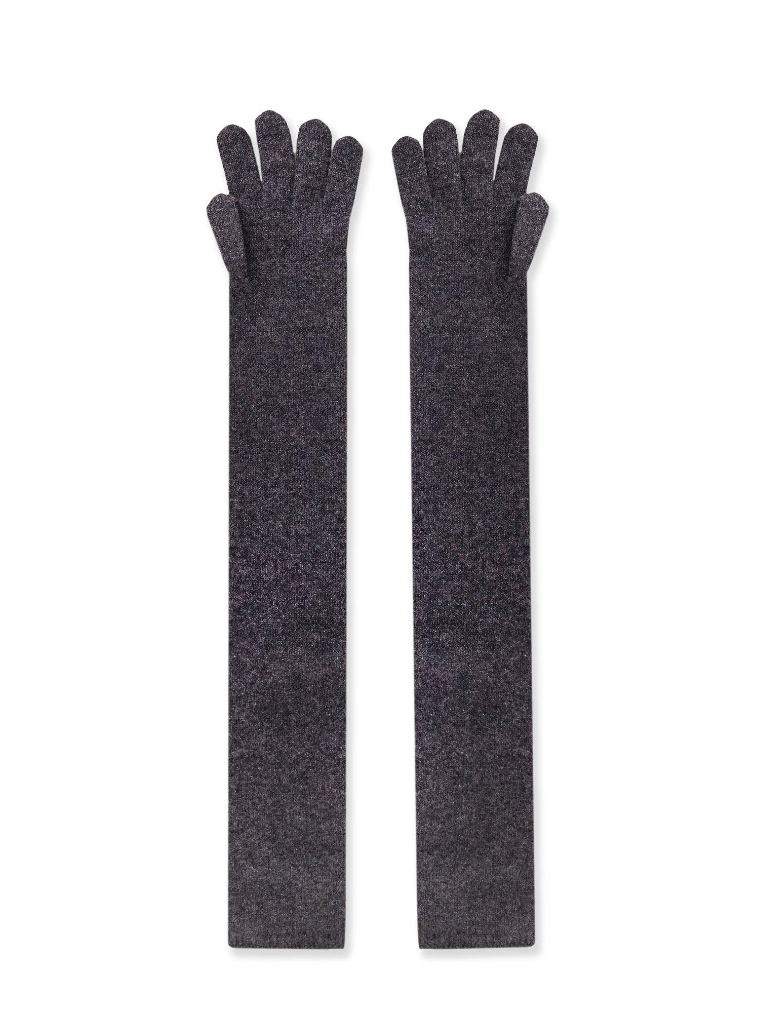 Max Mara Gloves Grey Cashmere