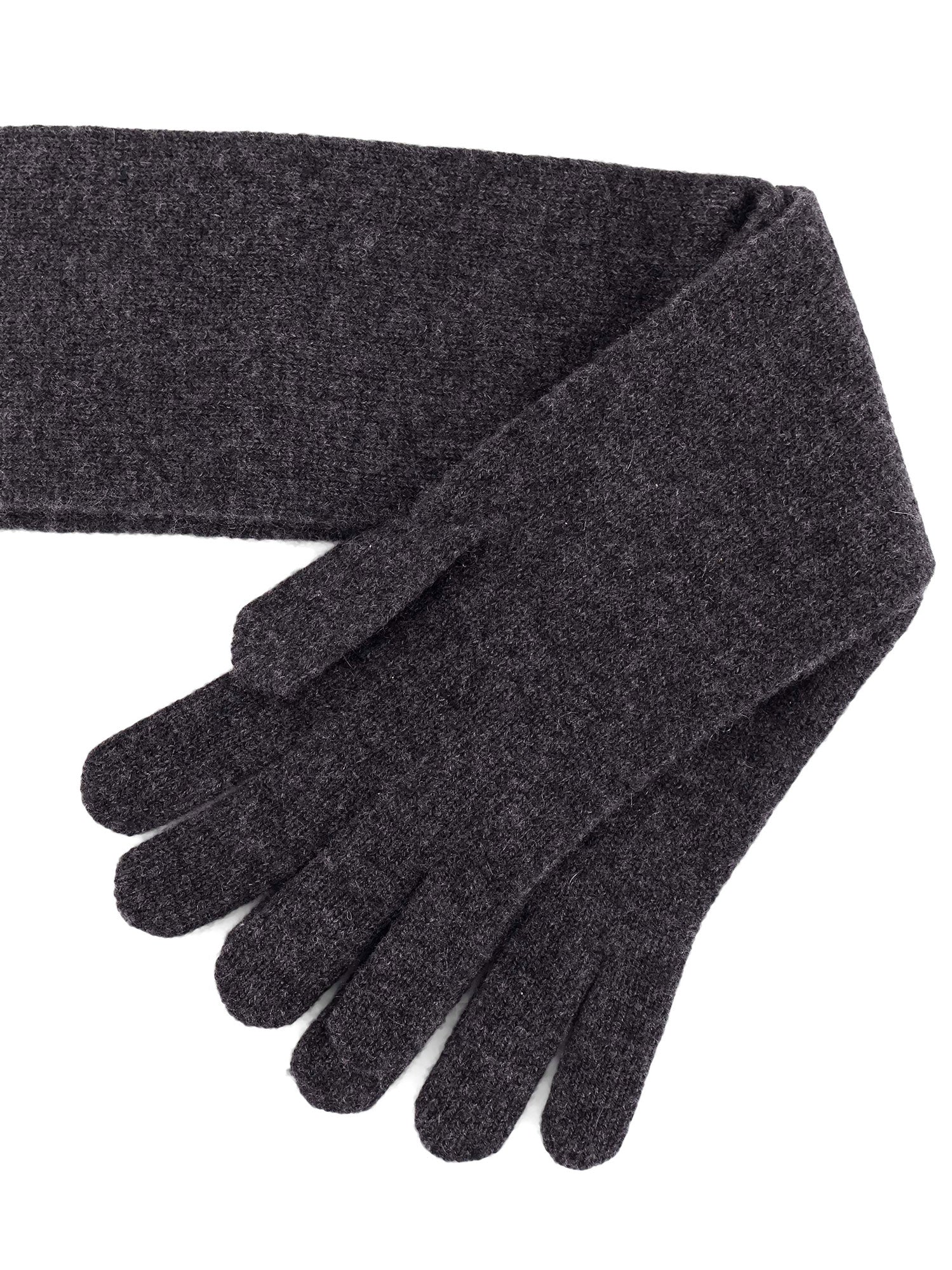 Max Mara Gloves Grey Cashmere