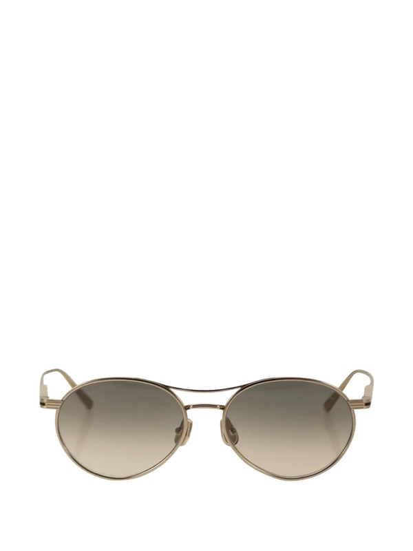 Brunello Cucinelli Titanium 100% sunglasses in gold