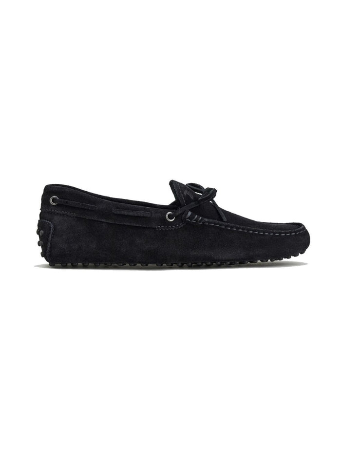 Shoes Reversed Black Calf Leather