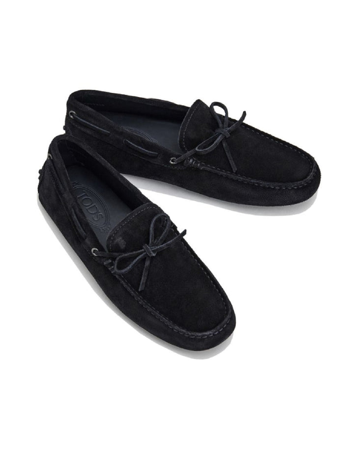 Shoes Reversed Black Calf Leather