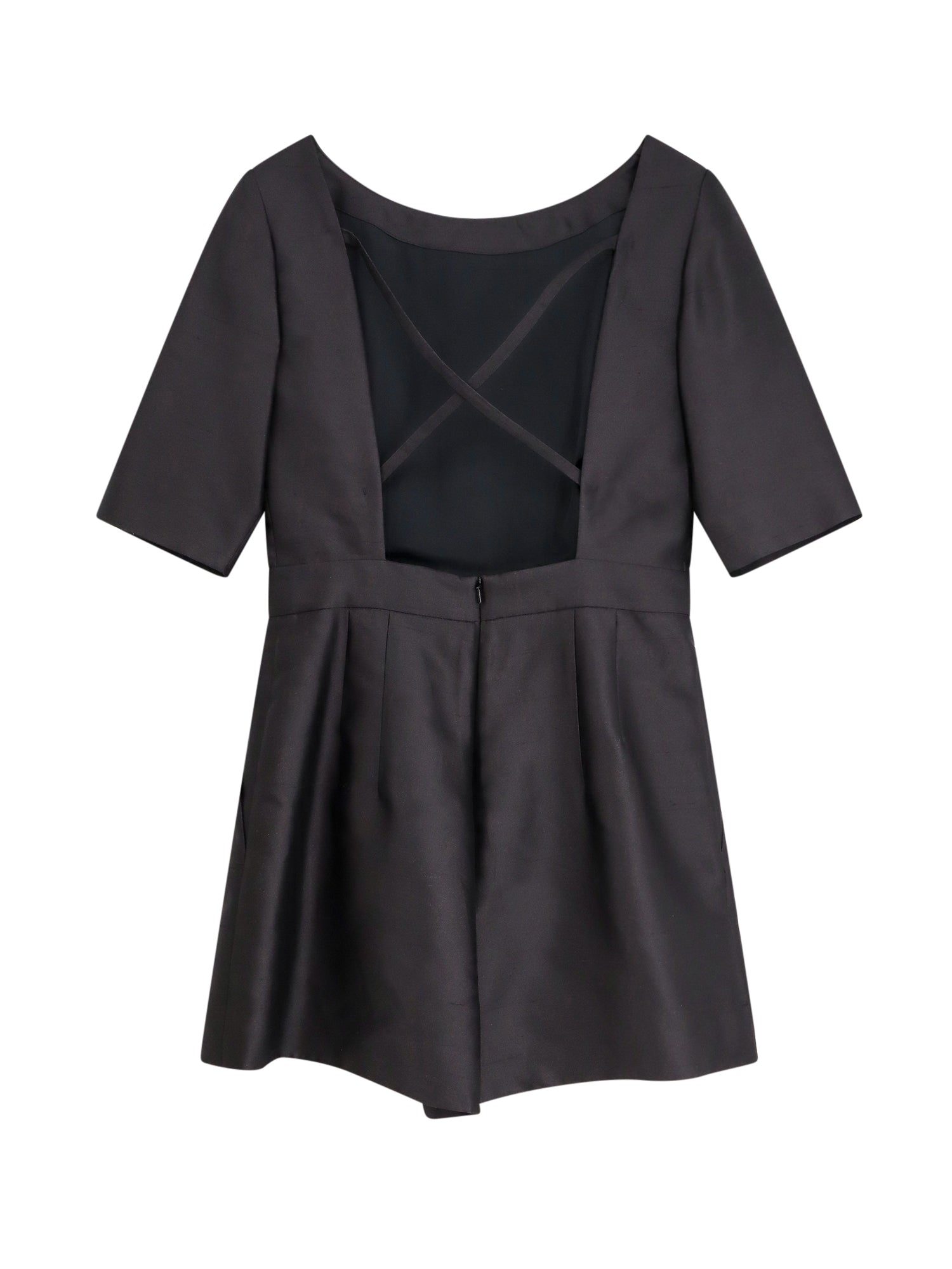 Max Mara Dresses Black Seta Cotone