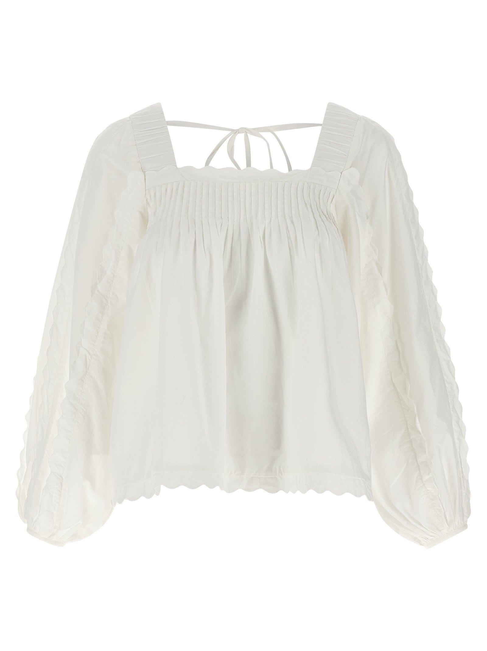 Cotton blouse White Shirt