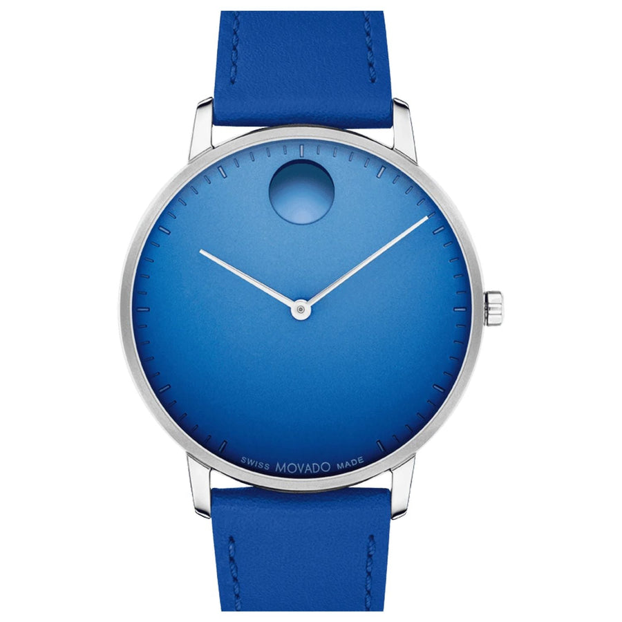 Movado Unisexs Face Blue