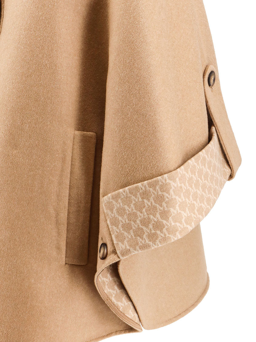 Max Mara Jackets Beige Lana Vergine Cashmere