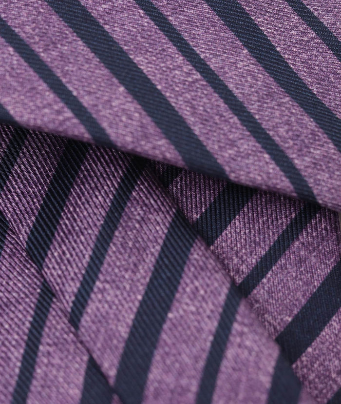 Regimental Tie Purple Big Pattern