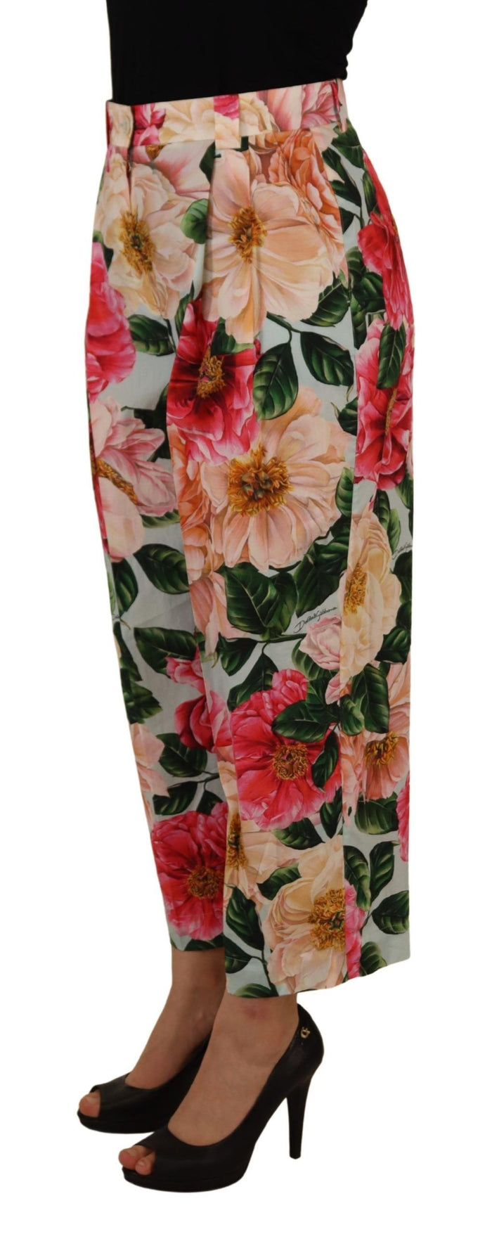 Dolce & Gabbana 100% Cotton trouser in multicolor