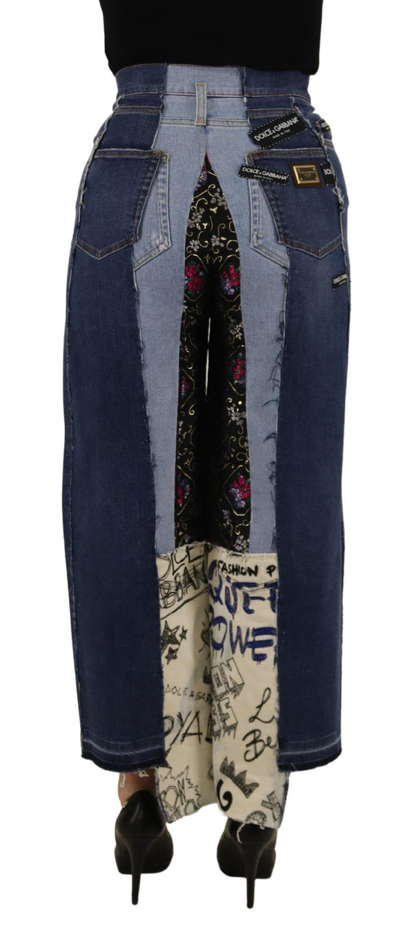Dolce & Gabbana 50% Cotton jeans in blue