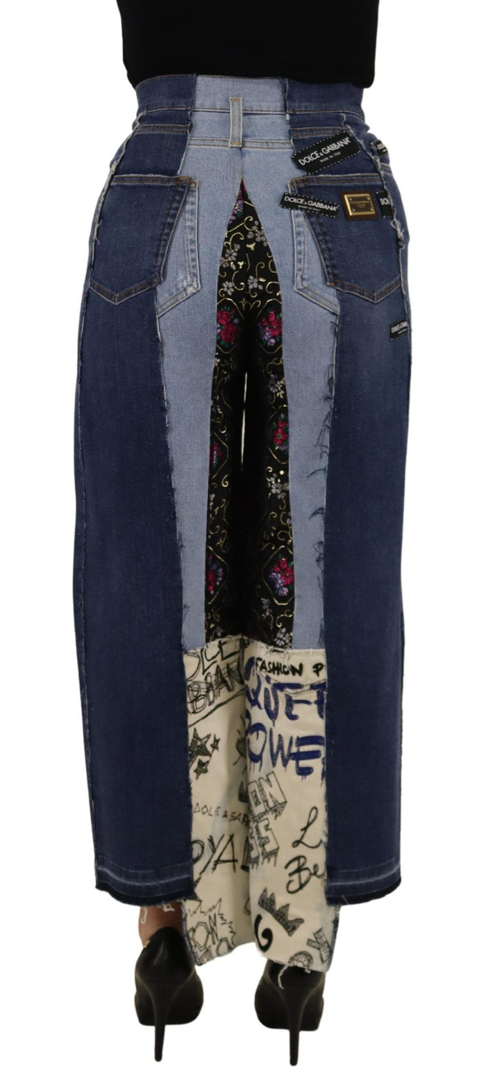 Dolce & Gabbana 50% Cotton jeans in blue