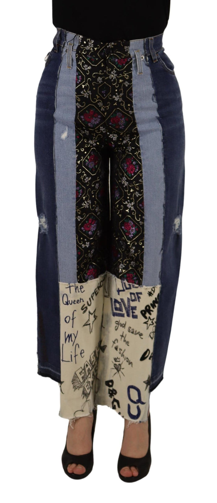 Dolce & Gabbana 50% Cotton jeans in blue — view 2