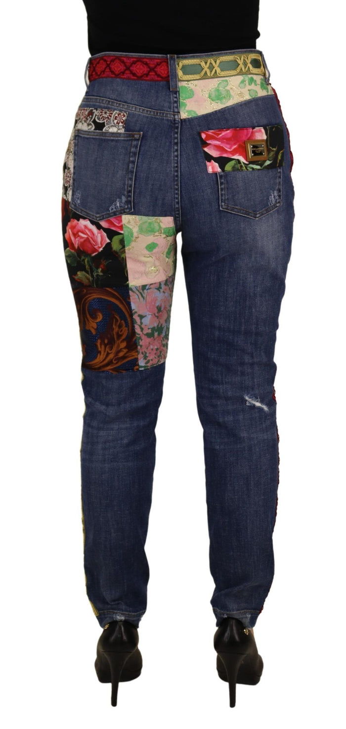 Dolce & Gabbana 58% Cotton jeans in blue