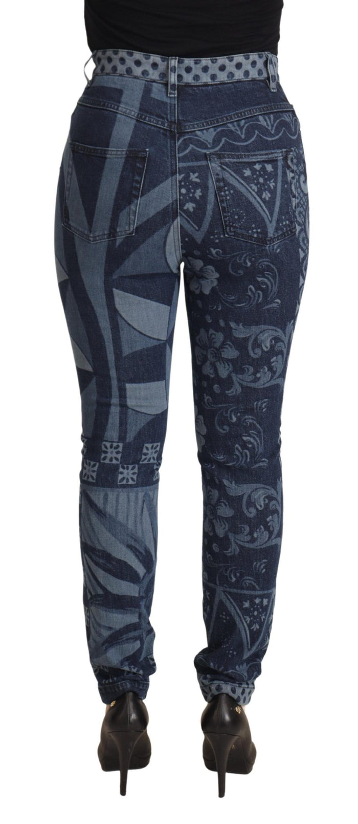 Dolce & Gabbana 98% Cotton jeans in blue — view 2