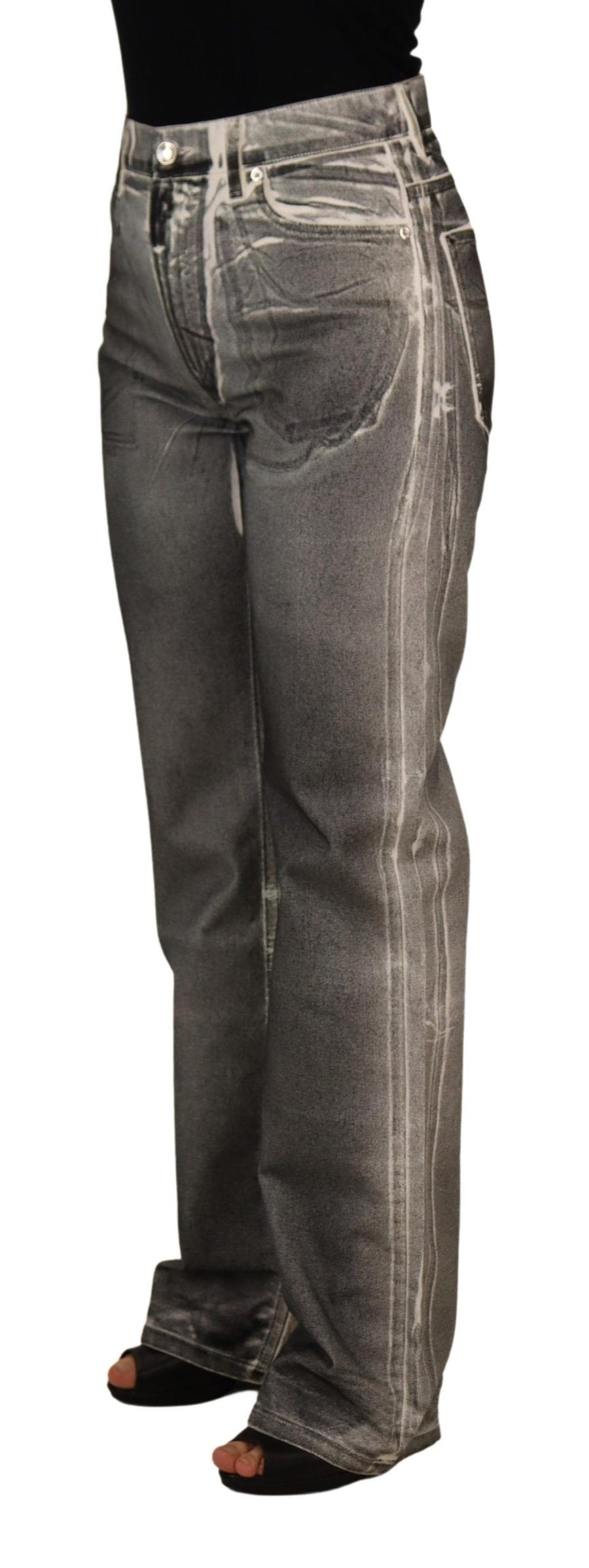 Dolce & Gabbana 98% Cotton jeans in gray