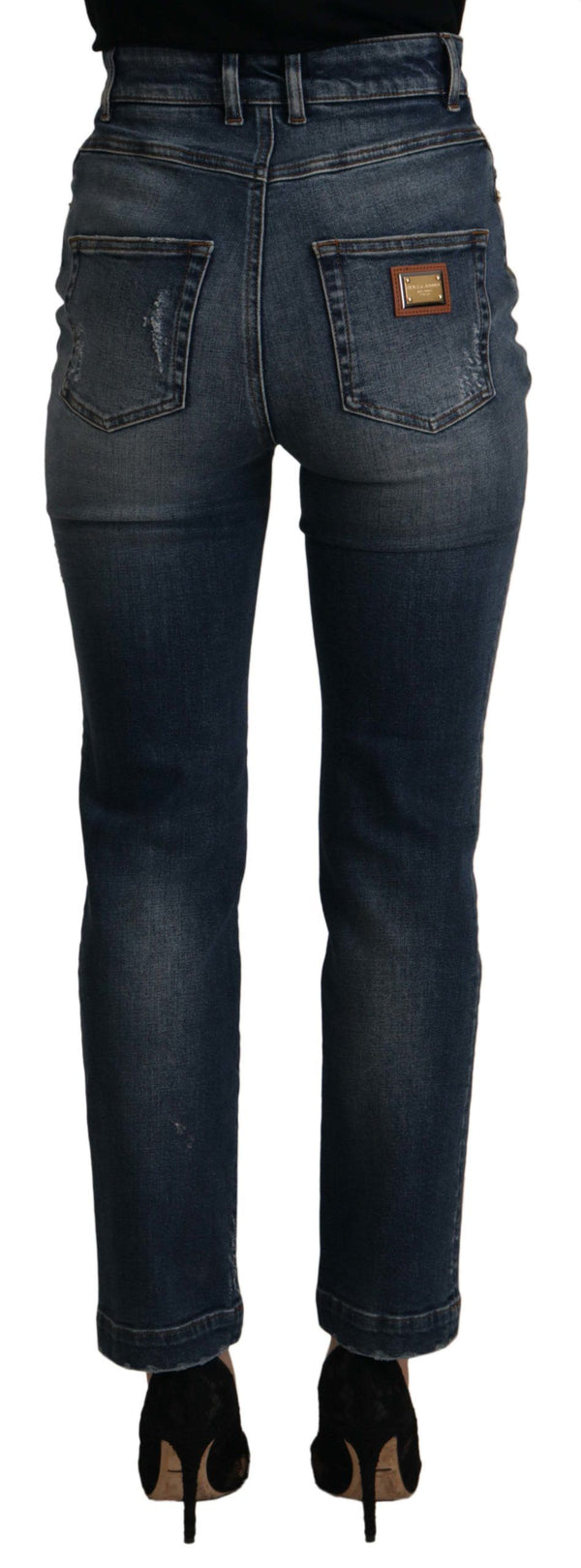 Dolce & Gabbana 97% Cotton 3% Elastane jeans in blue