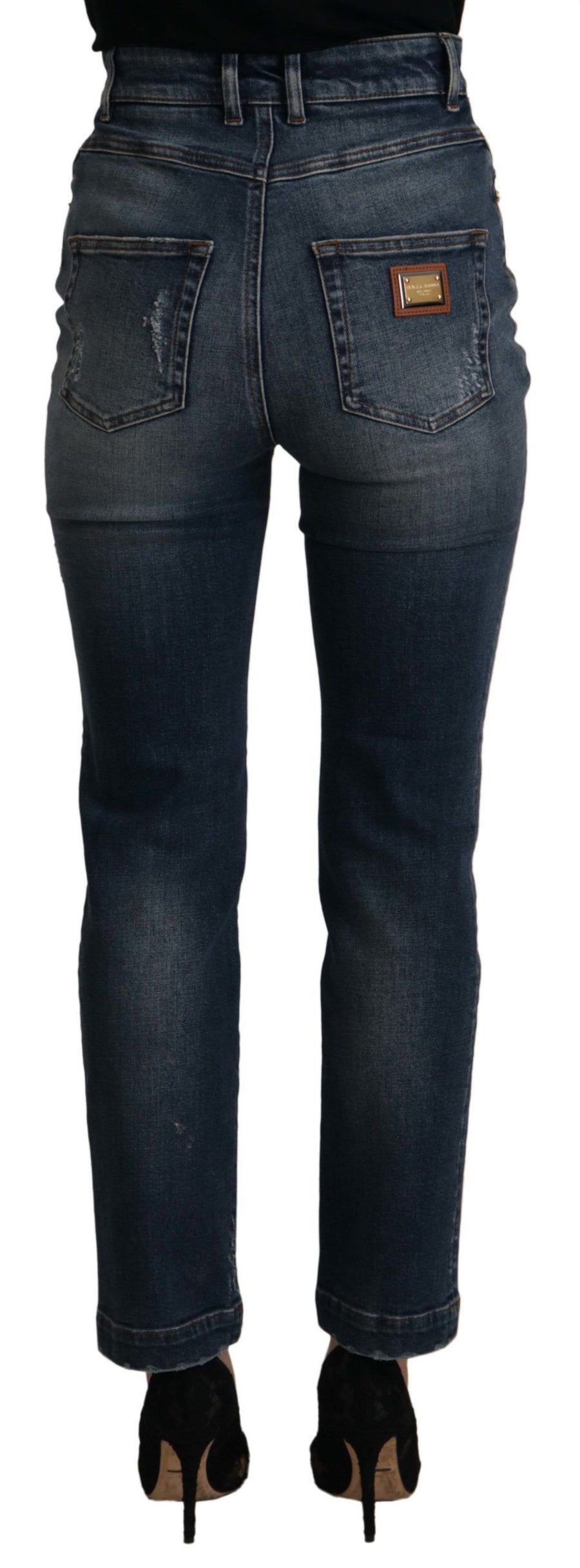 Dolce & Gabbana 97% Cotton 3% Elastane jeans in blue