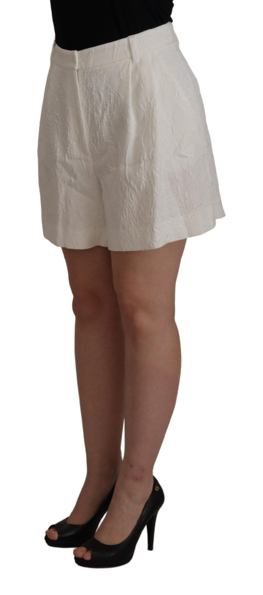 Dolce & Gabbana 50% Cotton shorts in white