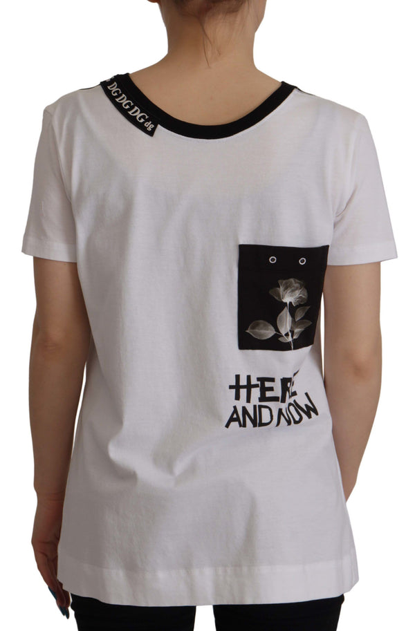 Dolce & Gabbana 100% Cotton t-shirt in white