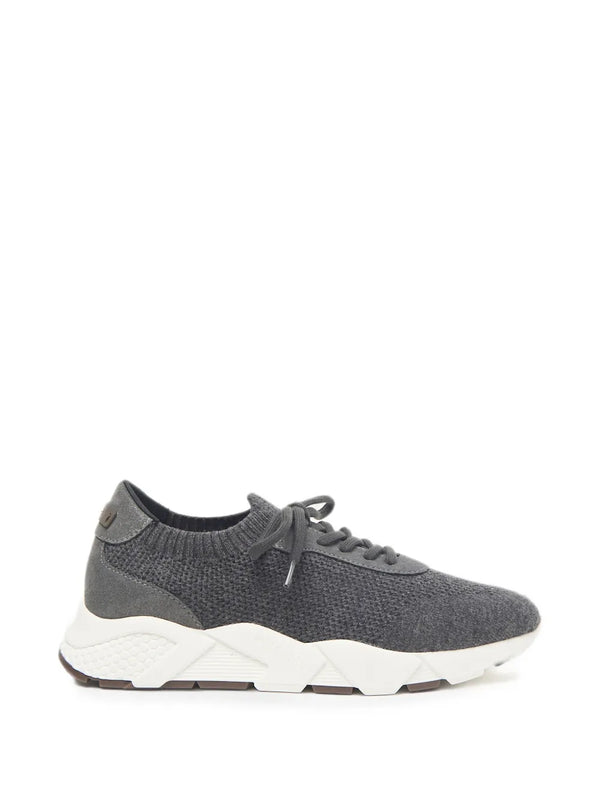 Peserico Outer: 100% Fabric sneaker in grey