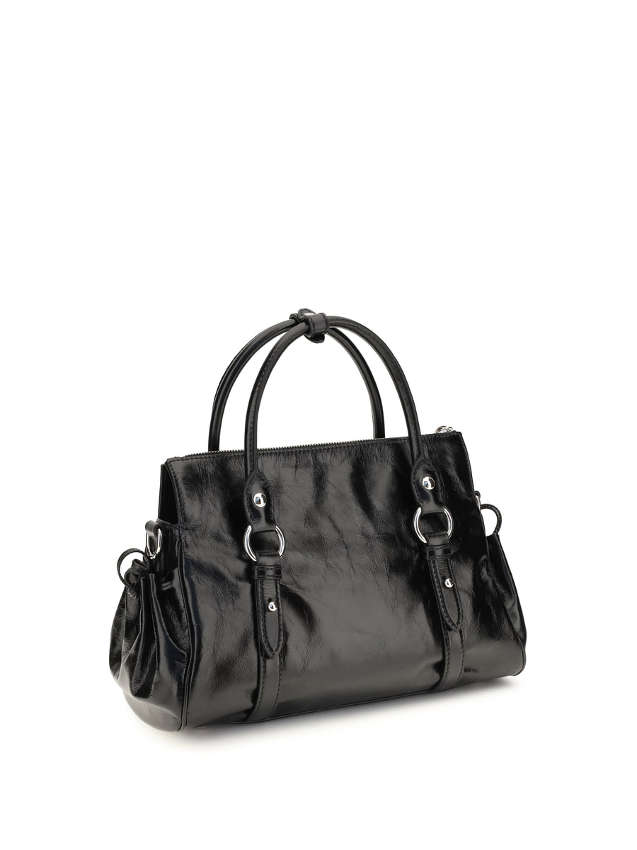 Leather Handbag Calf Black Handbags