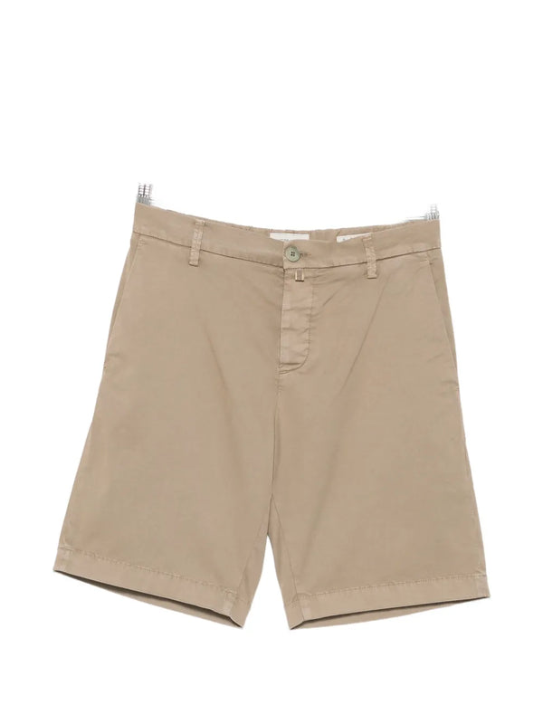 Jacob Cohen Cotton with stretch shorts in beige