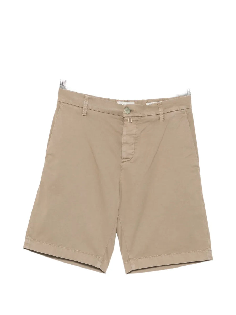 Jacob Cohen Cotton with stretch shorts in beige