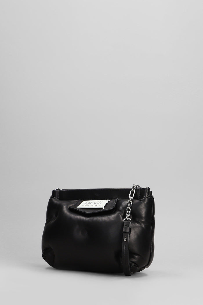 Gran slam Shoulder bag in black leather Borse