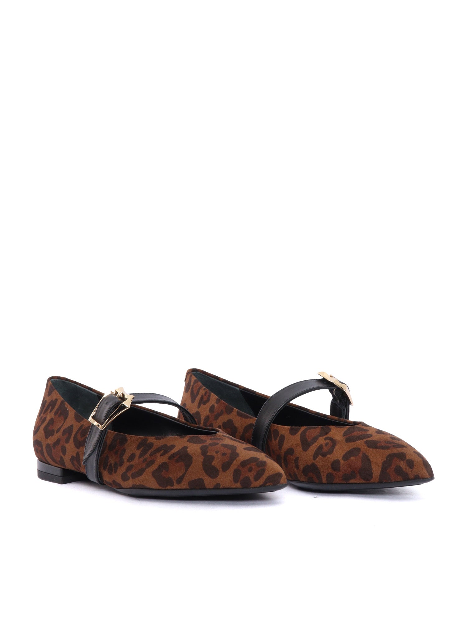 Venere56 Velvet Leo Brown Shoes Flat