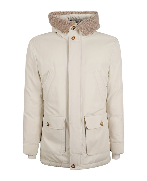 Brunello Cucinelli Mens Jacket My4641993_cah08 Beige Clothing