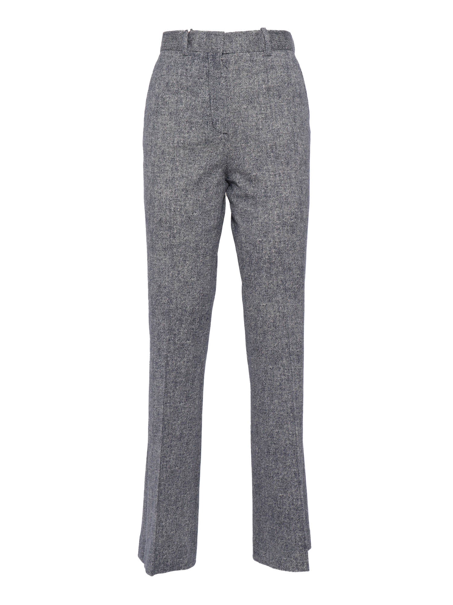 FLARED PIQUET PANTS Multicolor