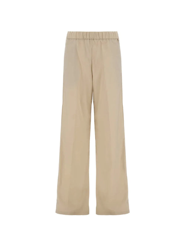 Herno water-repellent fabric trousers in beige