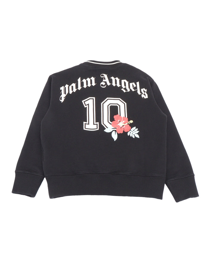PALMS CURVED LOGO REG. CREW BLACK BUTTER Sweatshirt