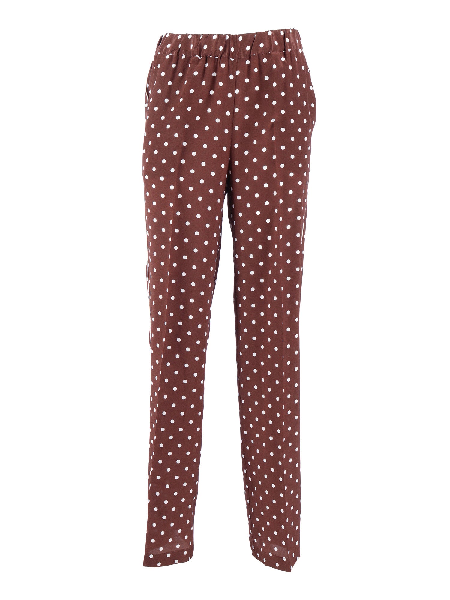 PANTS Brown Silk