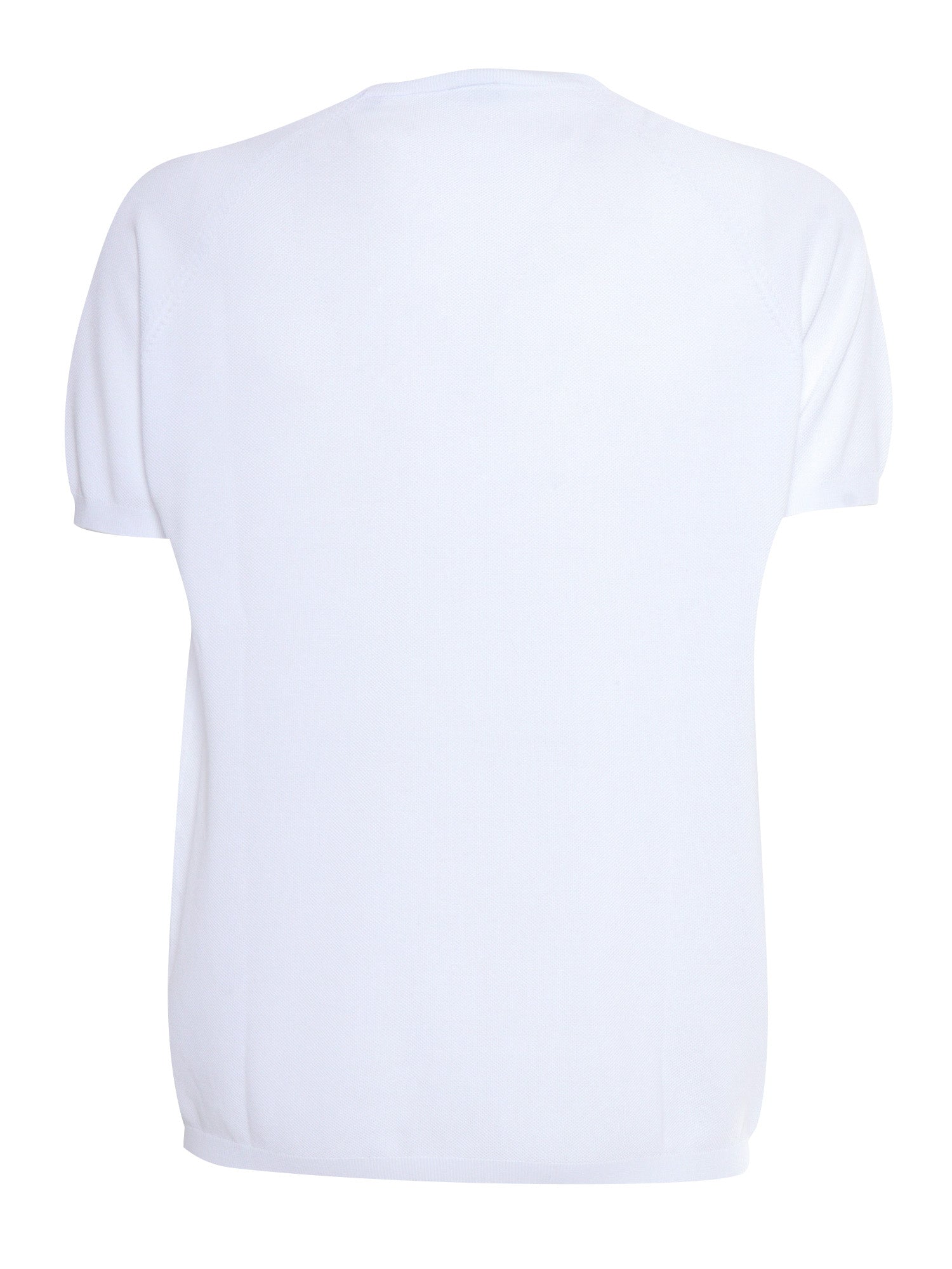 MOD. M060 SWEATER White Cotton Crewneck