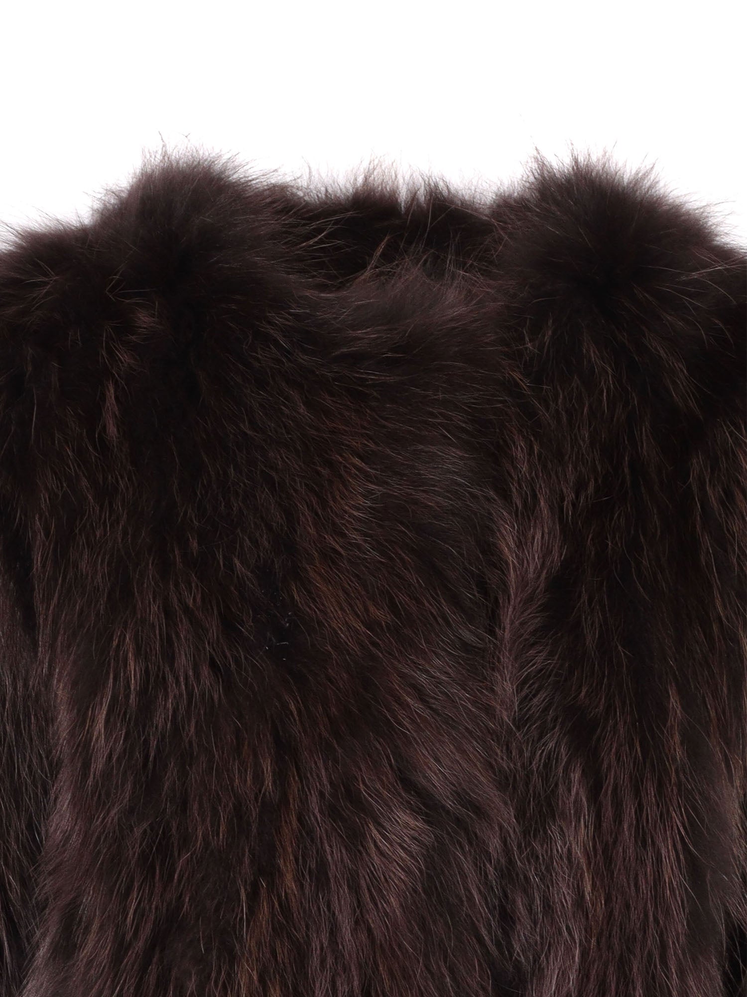 Woman Fur Jacket Brown