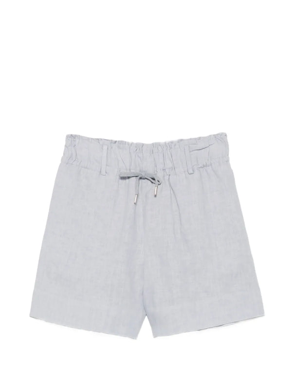 Eleventy Outer: Linen 100%; Lining: Linen 100% shorts in light blue