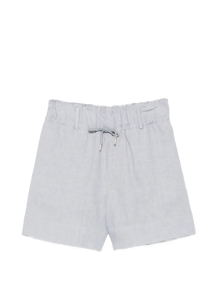 Eleventy Outer: Linen 100%; Lining: Linen 100% shorts in light blue