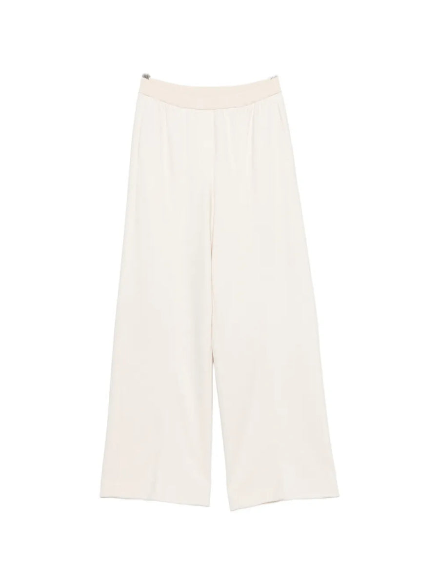 Peserico Body: Cotton 50% trousers in cream