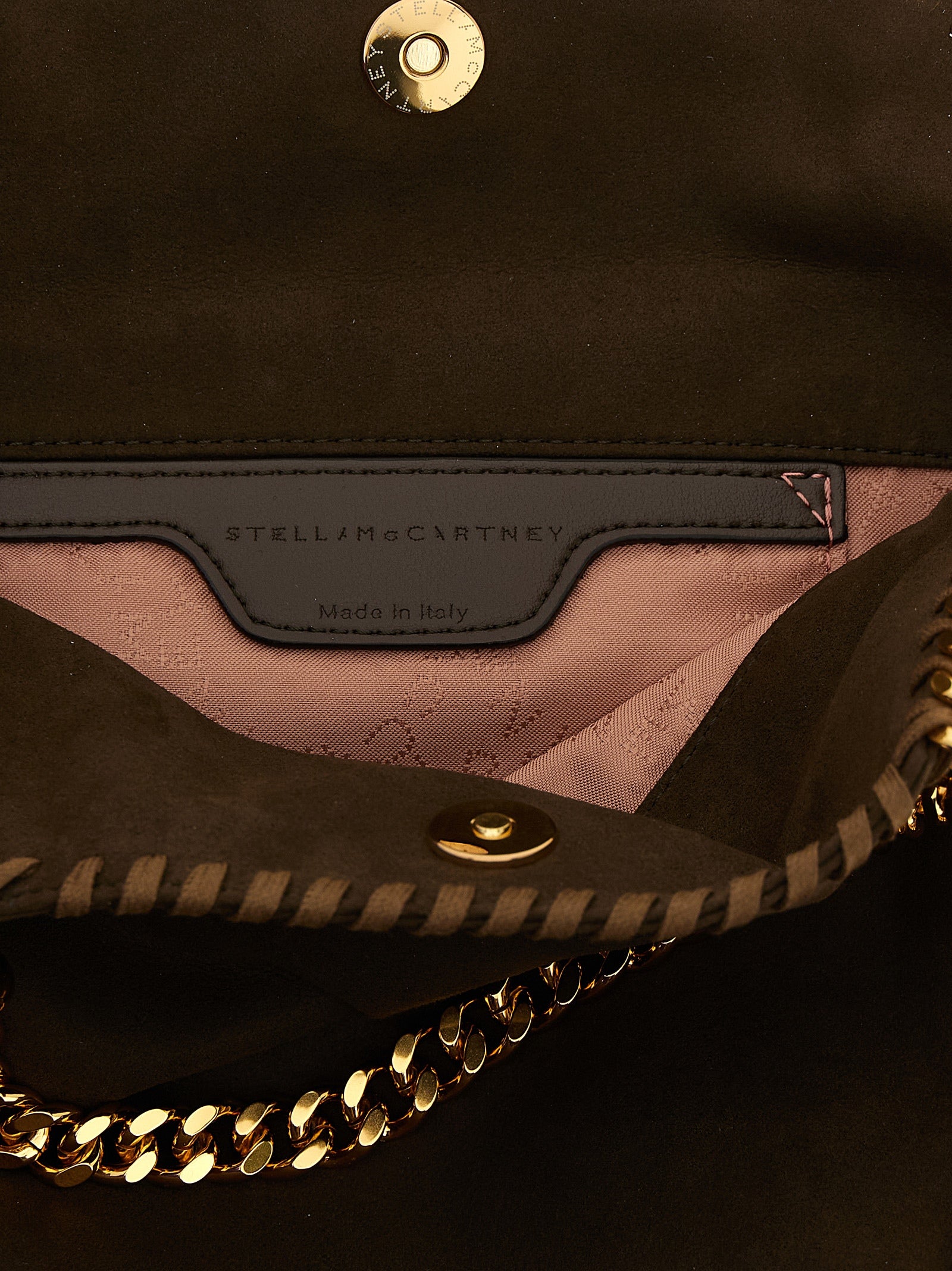Falabella mini crossbody bag Brown Polyester